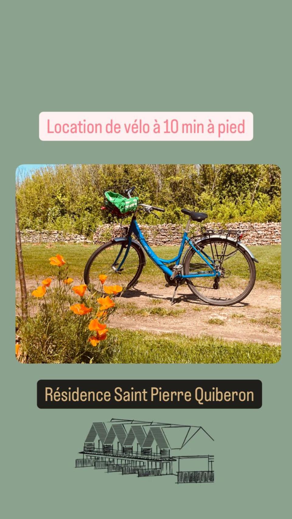 Residence Saint Pierre Quiberon Exteriör bild